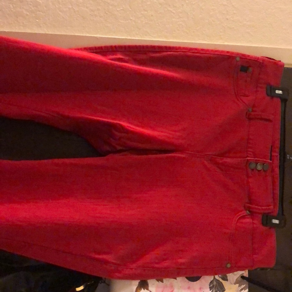 Torrid red jean jeggings